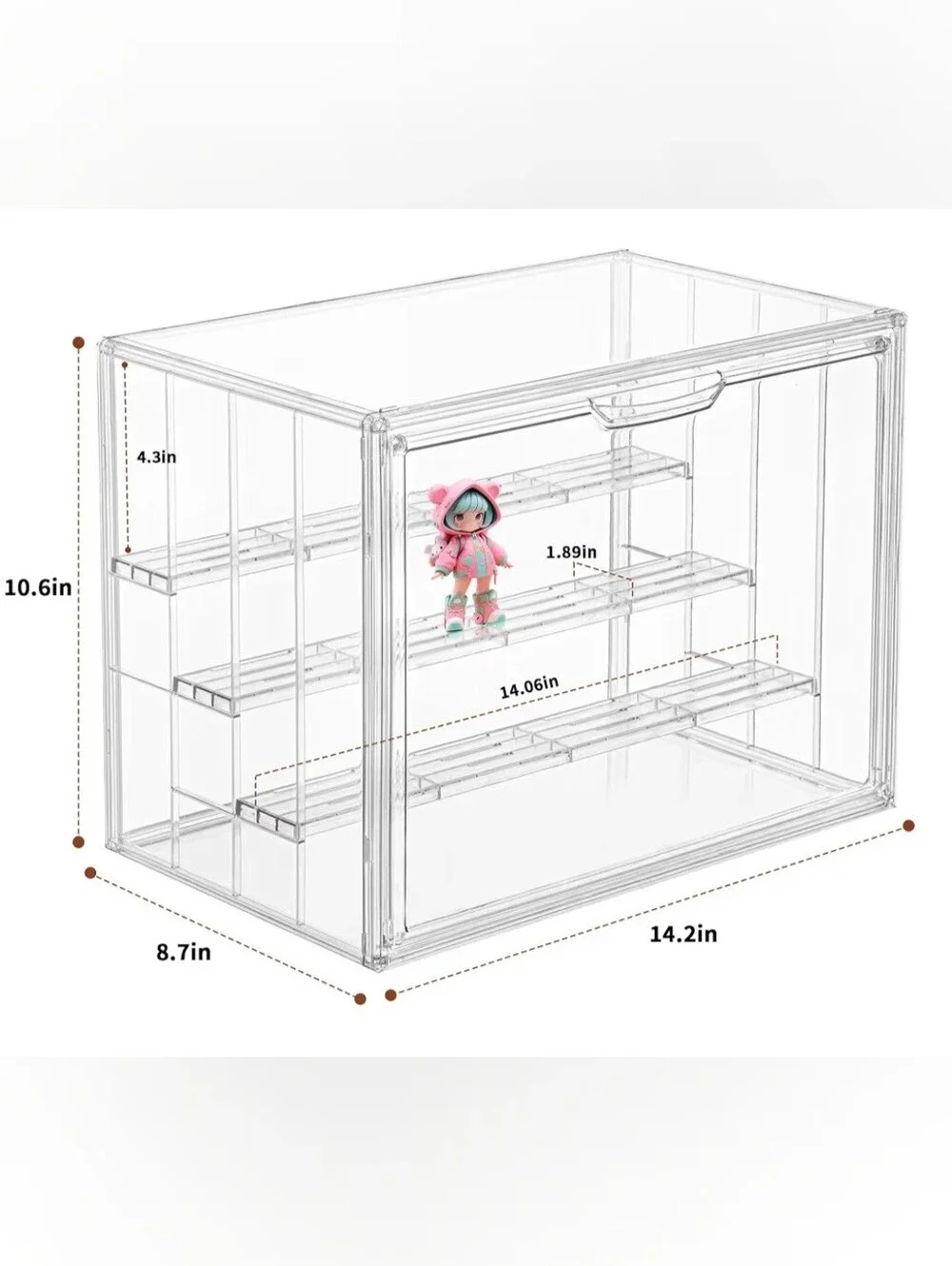 Clear Acrylic Display Shelf